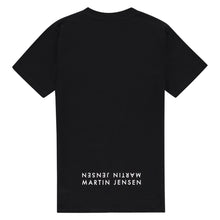 Load image into Gallery viewer, WORLD COLLECTION BACK LOGO BLACK TEE
