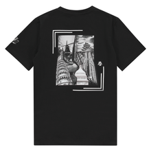 Load image into Gallery viewer, BLACK GRAPHIC TEE

