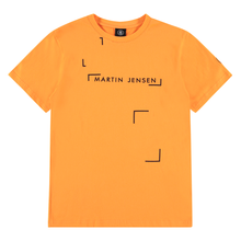 Load image into Gallery viewer, ORANGE GRAPHIC TEE
